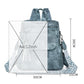 Retro Backpack Large Capacity Vegen Leather Travel Backpack