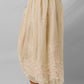 Embroidered Mesh Overlay Flowy Long Skirt