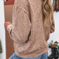 Embroidered Mineral Wash Plus Size Sweatshirt