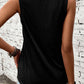 Black Cowgirl Floral Boots Printed Tank Top