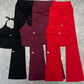 Women's Tank Top and Flared Trousers Set