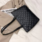 Quilted PU Leather Shoulder Bag