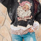 Santa Graphic Sweatshirt