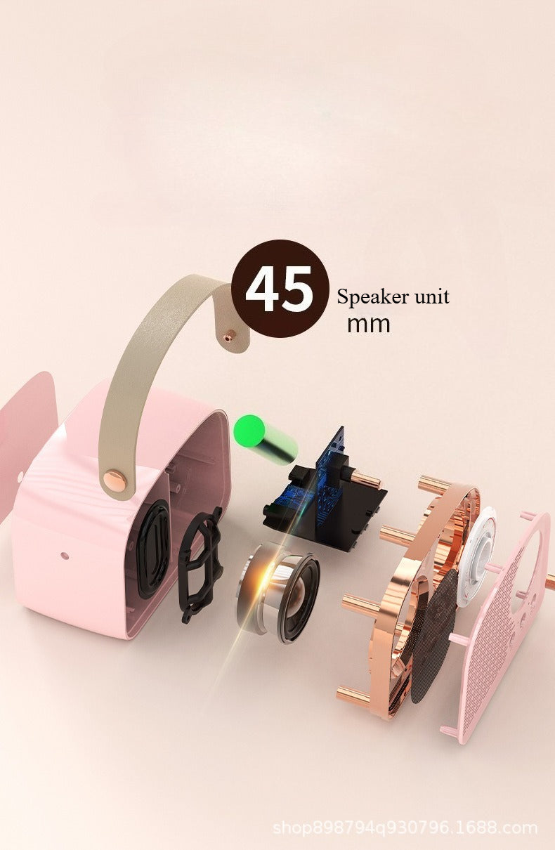 Retro Radio Bluetooth Speaker mini Portable Audio