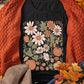 Wild Flower Pumpkin Print T Shirt