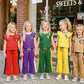 Custom Kids Top Wide Leg Pants Set Ruffle Set
