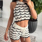 Vest + Shorts Leisure Suit
