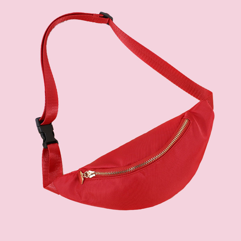 Kids' Vibrant Rainbow Waist Bag Sling Bag