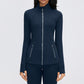 Define Jacket with Silver Zipper