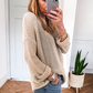 Crochet Hollow-out Jumper Top Sweater