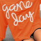 Tinsel Game Day Drop Shoulder Graphic Sweatshirt