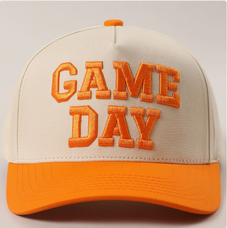 Game Day Embroidered Hat