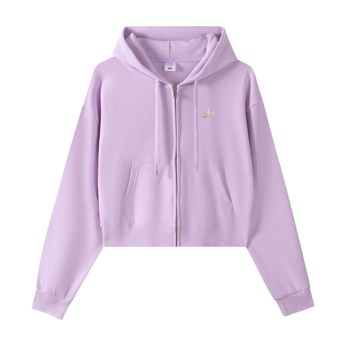 Yoga Full-Zip Cropped Hoodie
