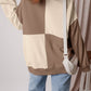 Henley High Low Oversize Sweatshirt