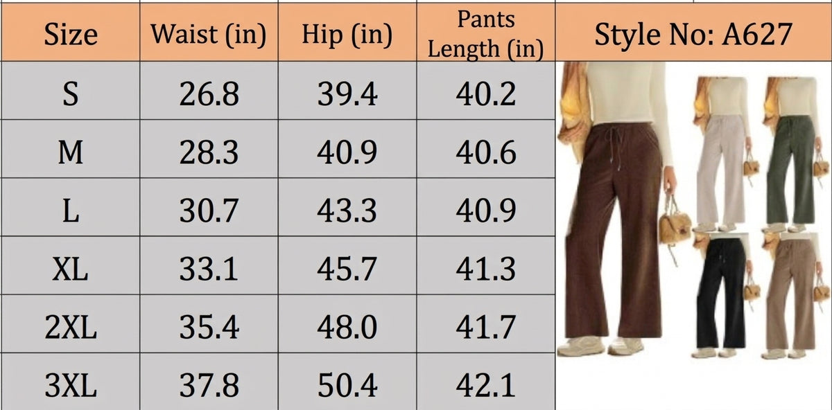Cozy Corduroy Casual Pants