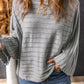 Ribbed Knit Dolman Sweater