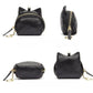 Mini Leather Cat-Ear Coin Purse Keychain