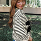 Flower Striped Top