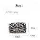 Leopard and Zebra StripesPrint Cosmetic Bag