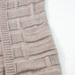 Textured Knit Open Front Chic Cardigan with Pockets