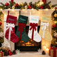 Customized Christmas stockings for the family