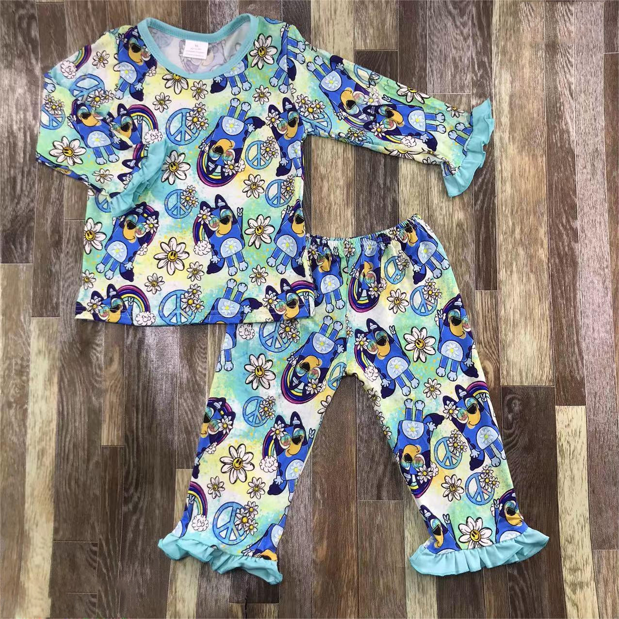 Kid's Printed Pajamas Set