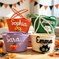 Custom Personalized LED Woven Rope Halloween Basket