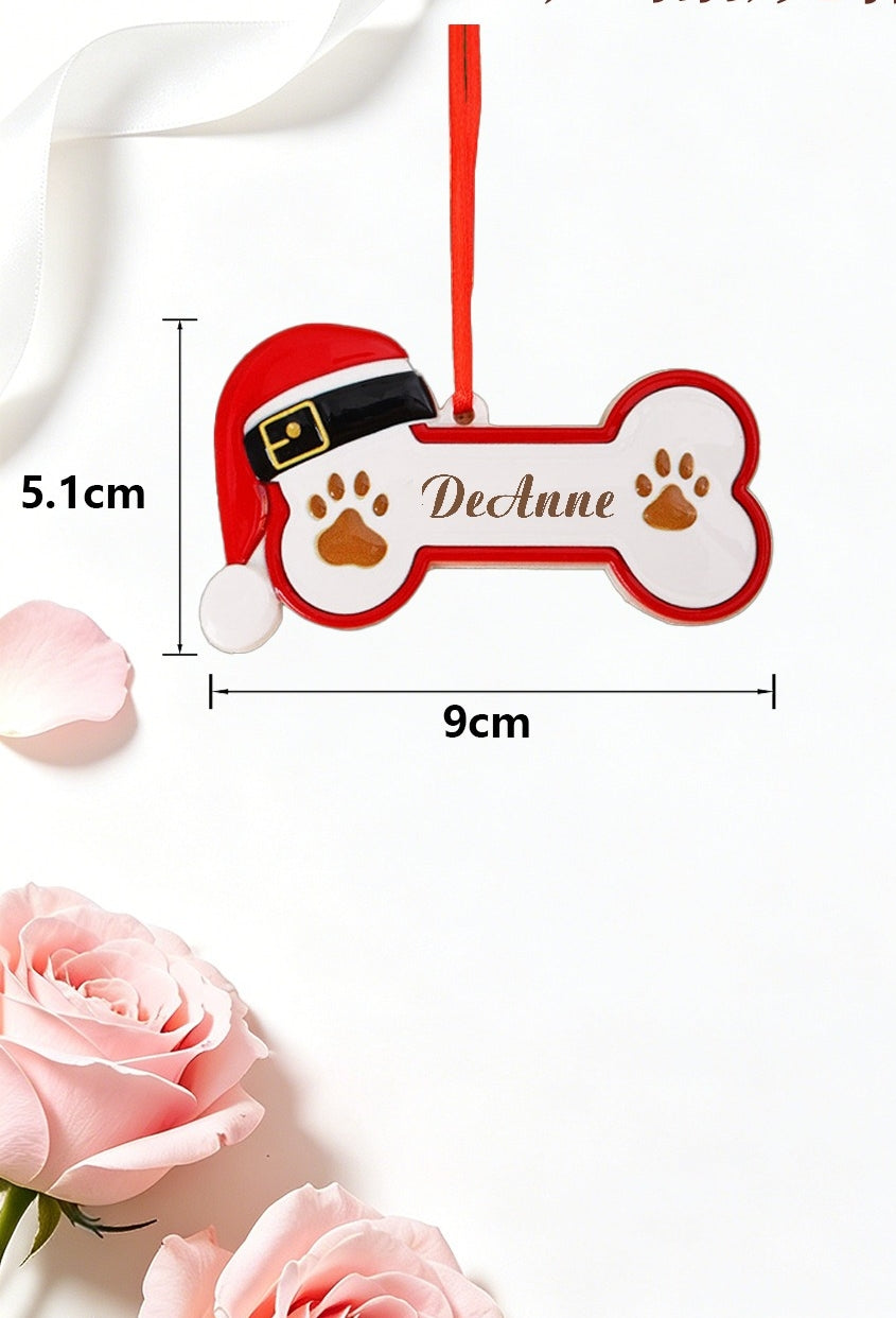 Pet Bone Christmas Christmas Decoration