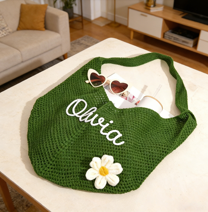 Personalized Beach Tote Bag