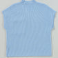 Pocket Ribbed Knit Sweater