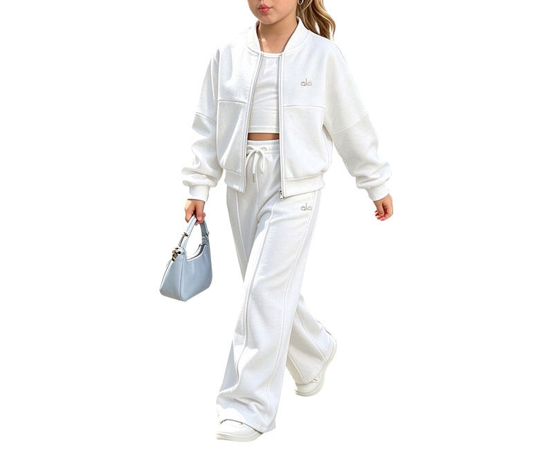 Kid's Zip-Up Jacket & Pants Set