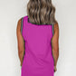 Color Contrast Trim Mini Dress