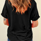 SPOOKY SEASON Halloween Pumpkin Bow Print T Shirt