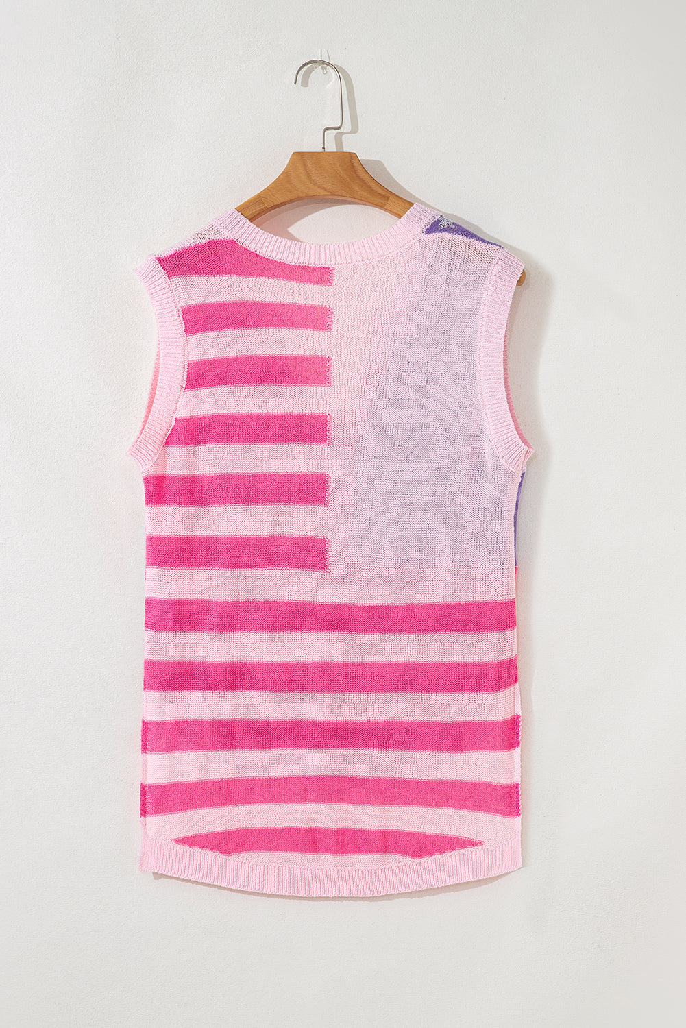 Flag Knited Tank Top