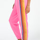 Rainbows Stripes High Waist Sweatpants