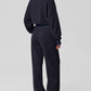 Women’s Wide-Leg Pants and Mock-Neck Top Set