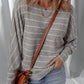 Dolman Sleeve Drop Shoulder Top