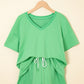 Tee and Drawstring Shorts 2piece Set