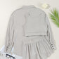 3 Pcs Crop Tank Top Shorts with Cardigan Lounge Set