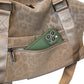 Leopard Print Short Trip Bag Weekend Bag