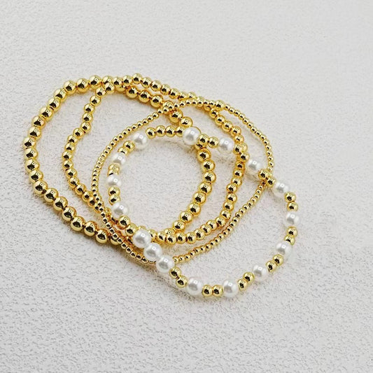 Gold  Bracelet Stack