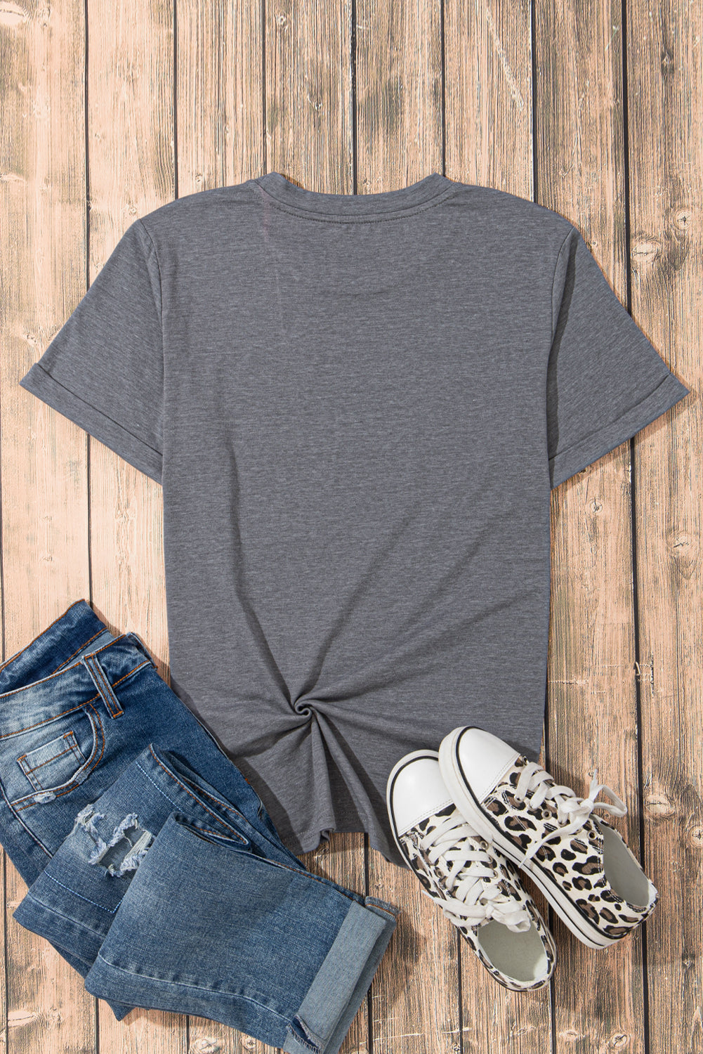 Sequined Game Day Casual Tee