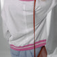 Patch Contrast Trim Crew Neck Sweatshirt
