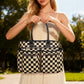Checkerboard Tote Bag