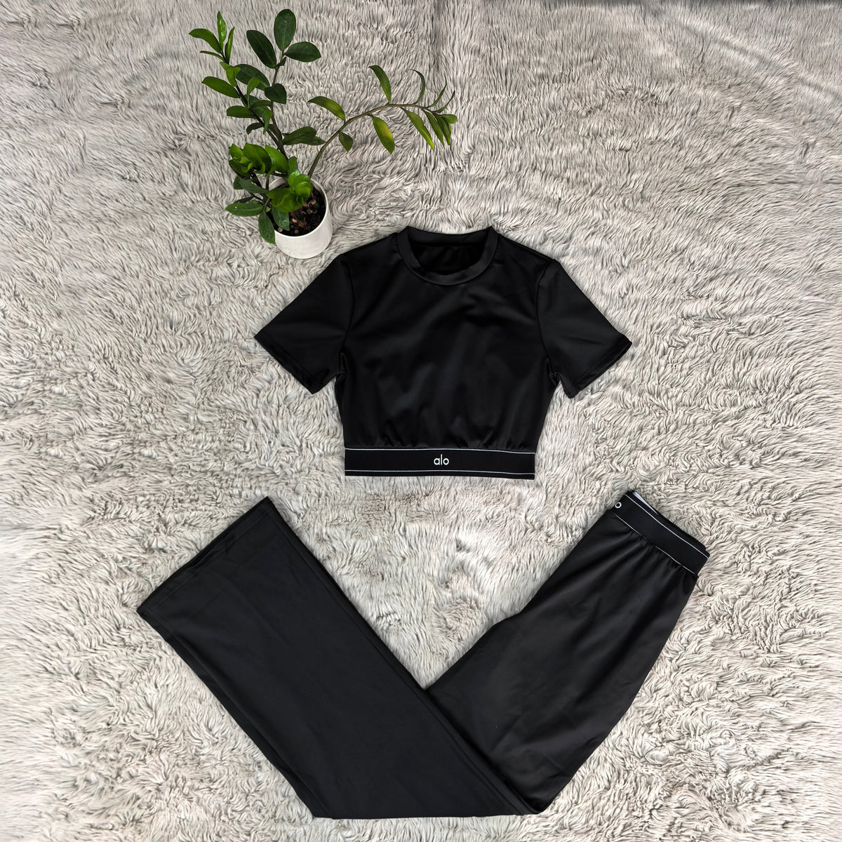 A-Two-piece yoga set（Q6384）