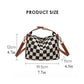 Checkered Crossbody Bag