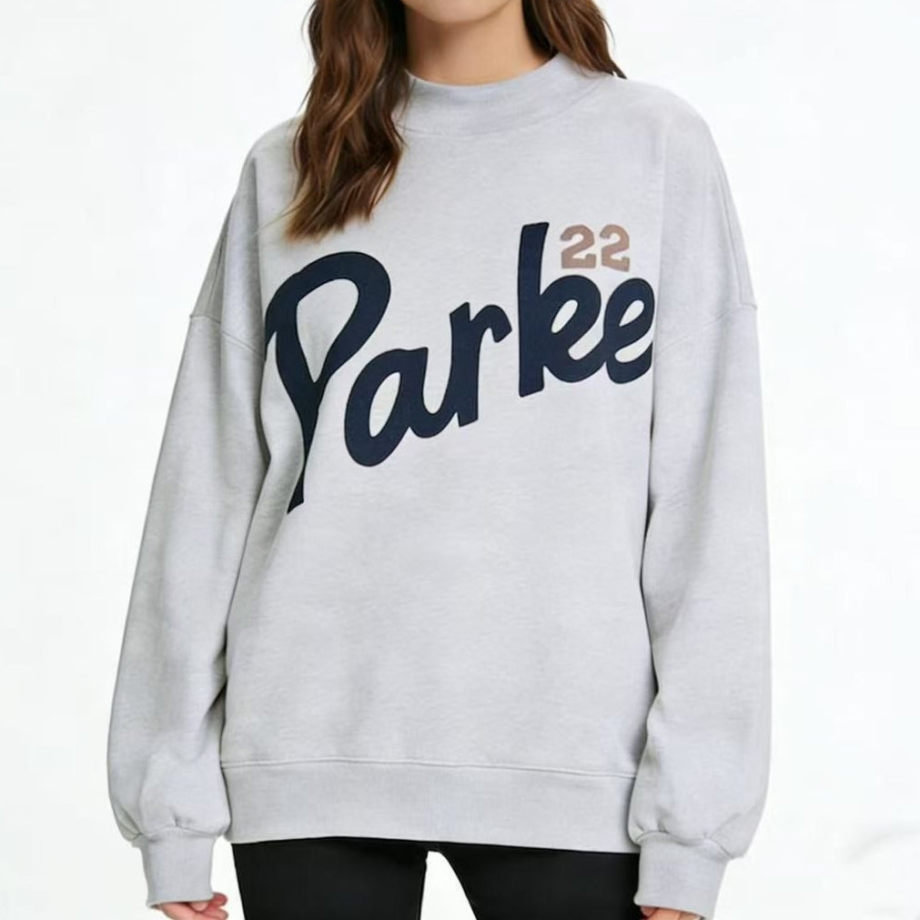 Varsity MockNeck Sweatshirt