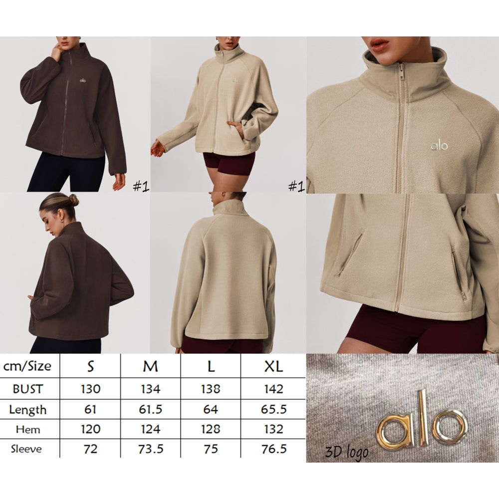 Cozy Fleece Full Zip Up Jacket