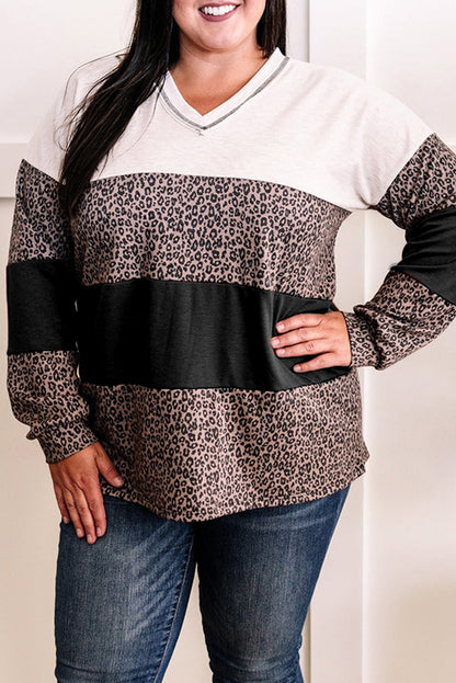 Plus Size Leopard Top