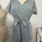 Denim Loose Overalls